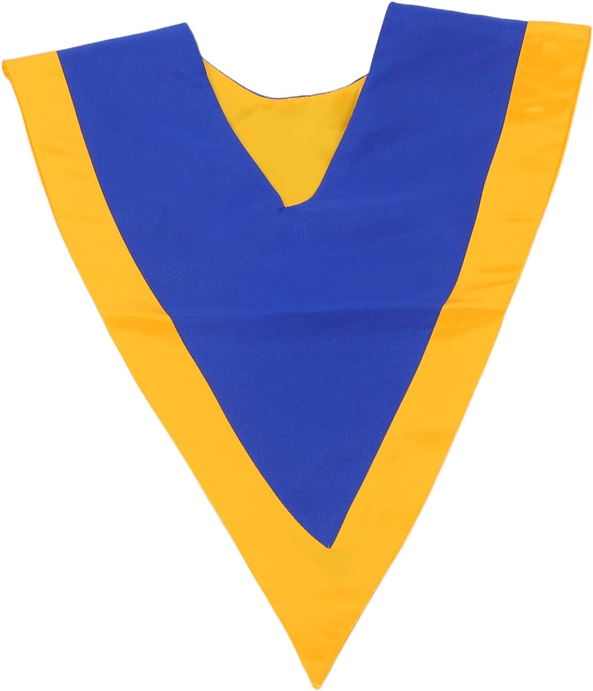 LIFKOME Adult Unisex Choir Stole Satin V Shape Reversible V Neck Stole for Men and Women with Versatile Fit, Elegant Design, for Choir Performances and Graduation Ceremonies