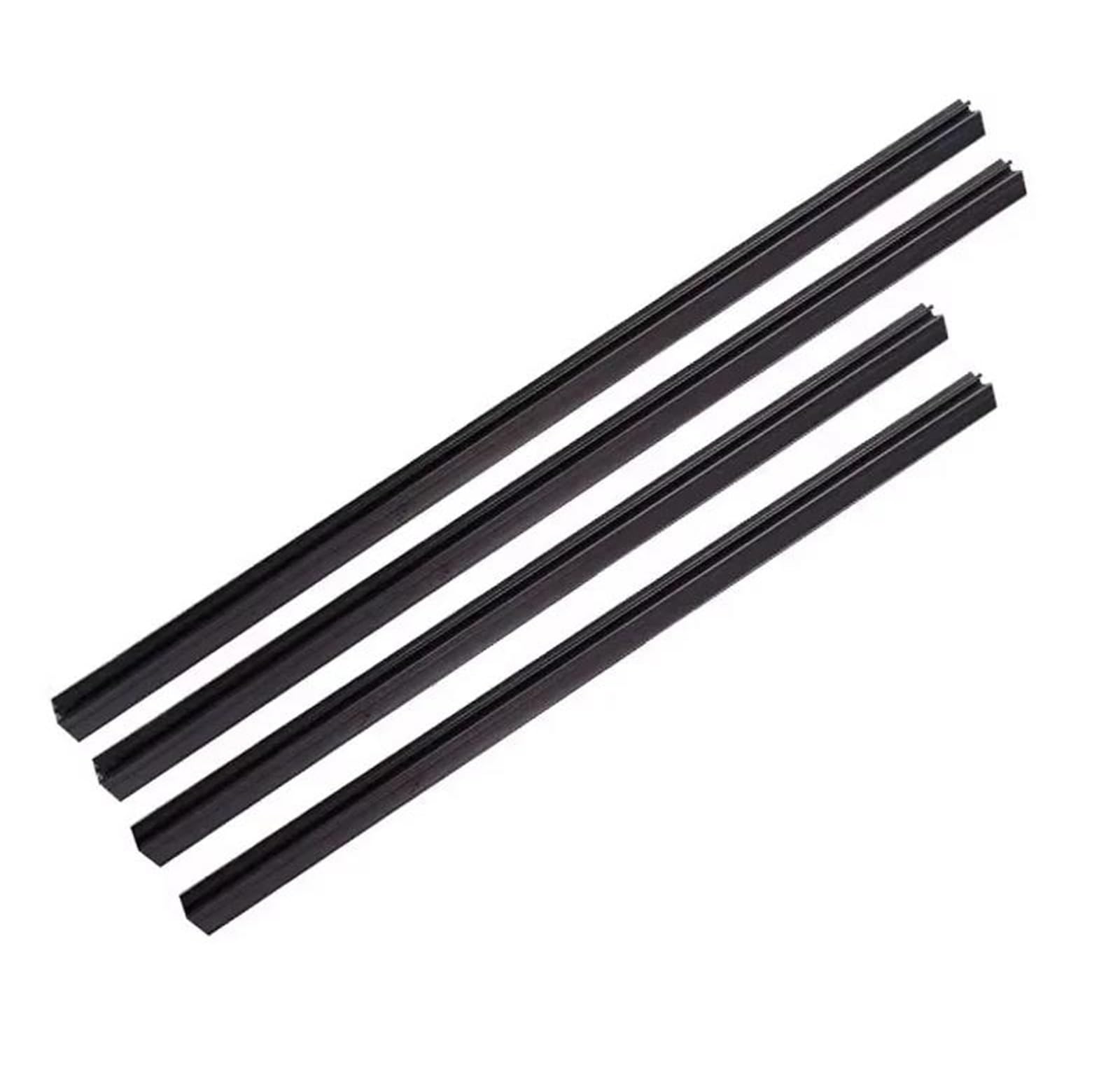 Yuqudgelky One Color 4Pcs Car Outer Inner Windows Weatherstrip Waterproof Pressure Sealing Strip For Mitsubishi For Outlander 2007-2012(Inner Windows)
