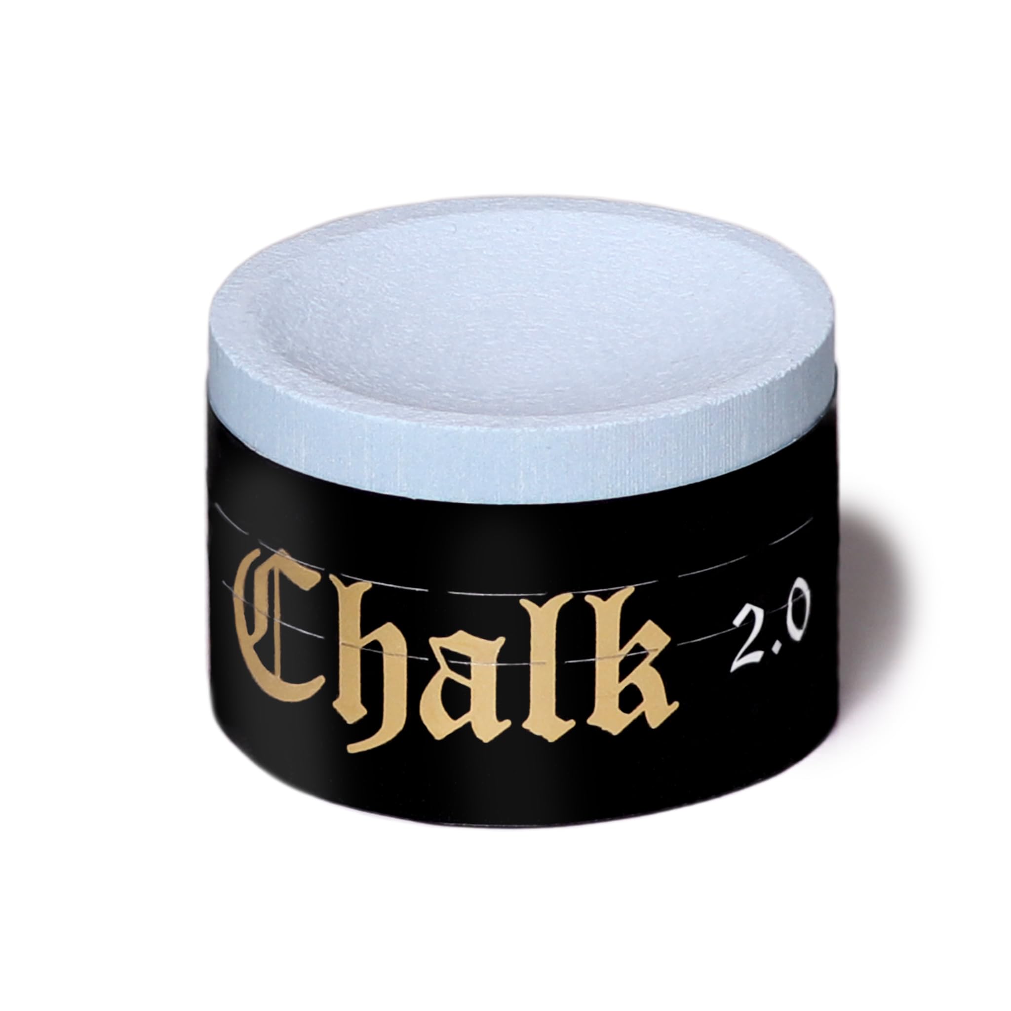 Taom Billard Pool Queue Premium Chalk 2.0 blau - mit Kreidehalter