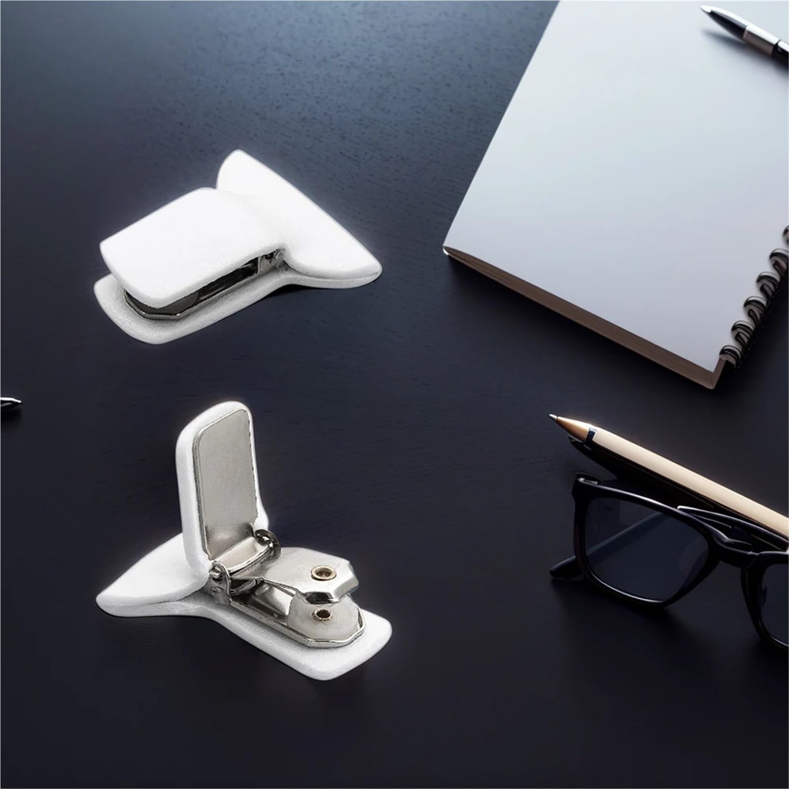 6/12er-Pack gepolsterte Bettdecken-Clips, süße Schlaf-Bettdecken-Clips, Deckenbefestigungen, verhindern, DASS Sich Bettdecken im Inneren des Bettbezugs bewegen Für Betten(12Pcs White)