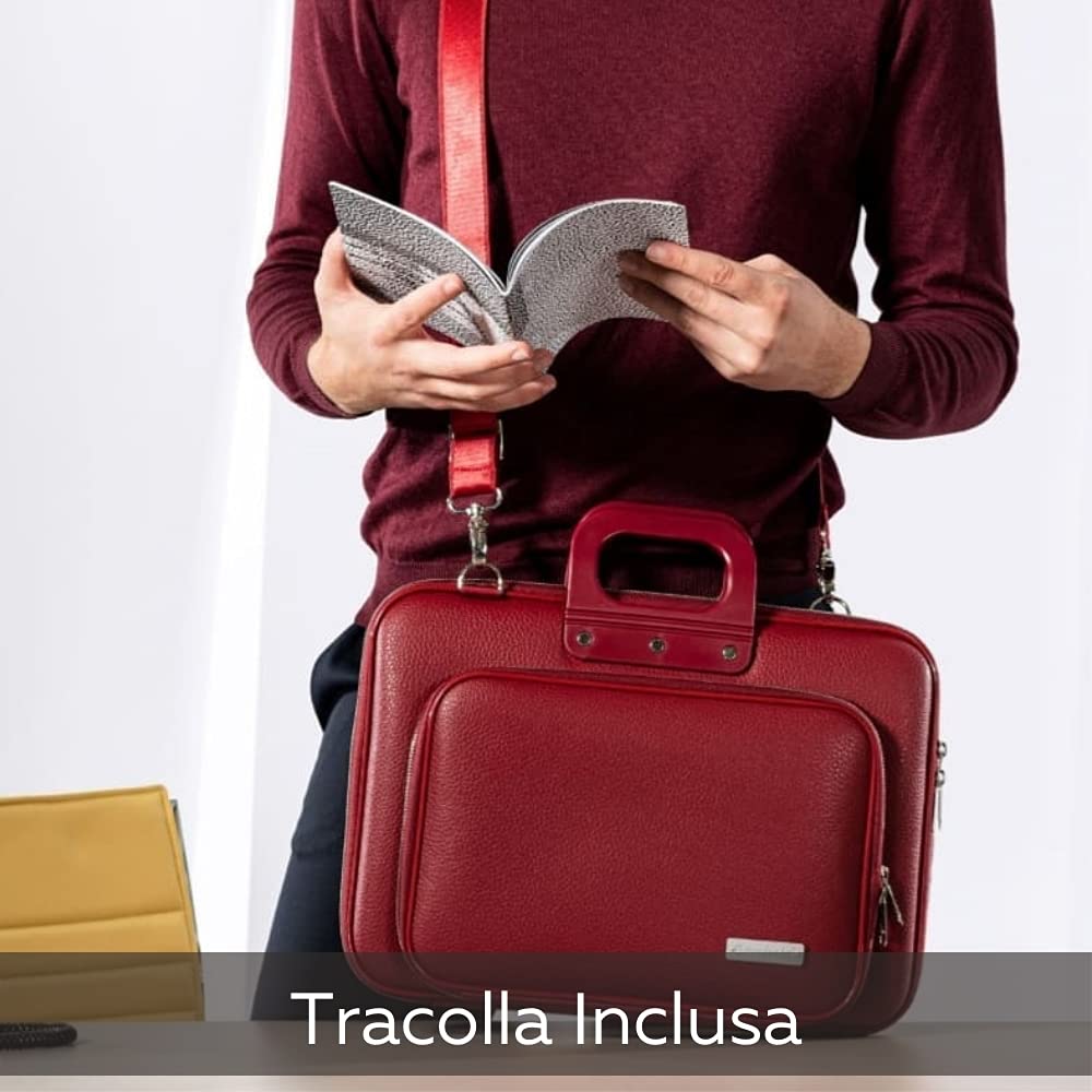 Bombata Classic Plus Teczka 39,6 cm 43 cm, czerwona, 43 cm, teczka