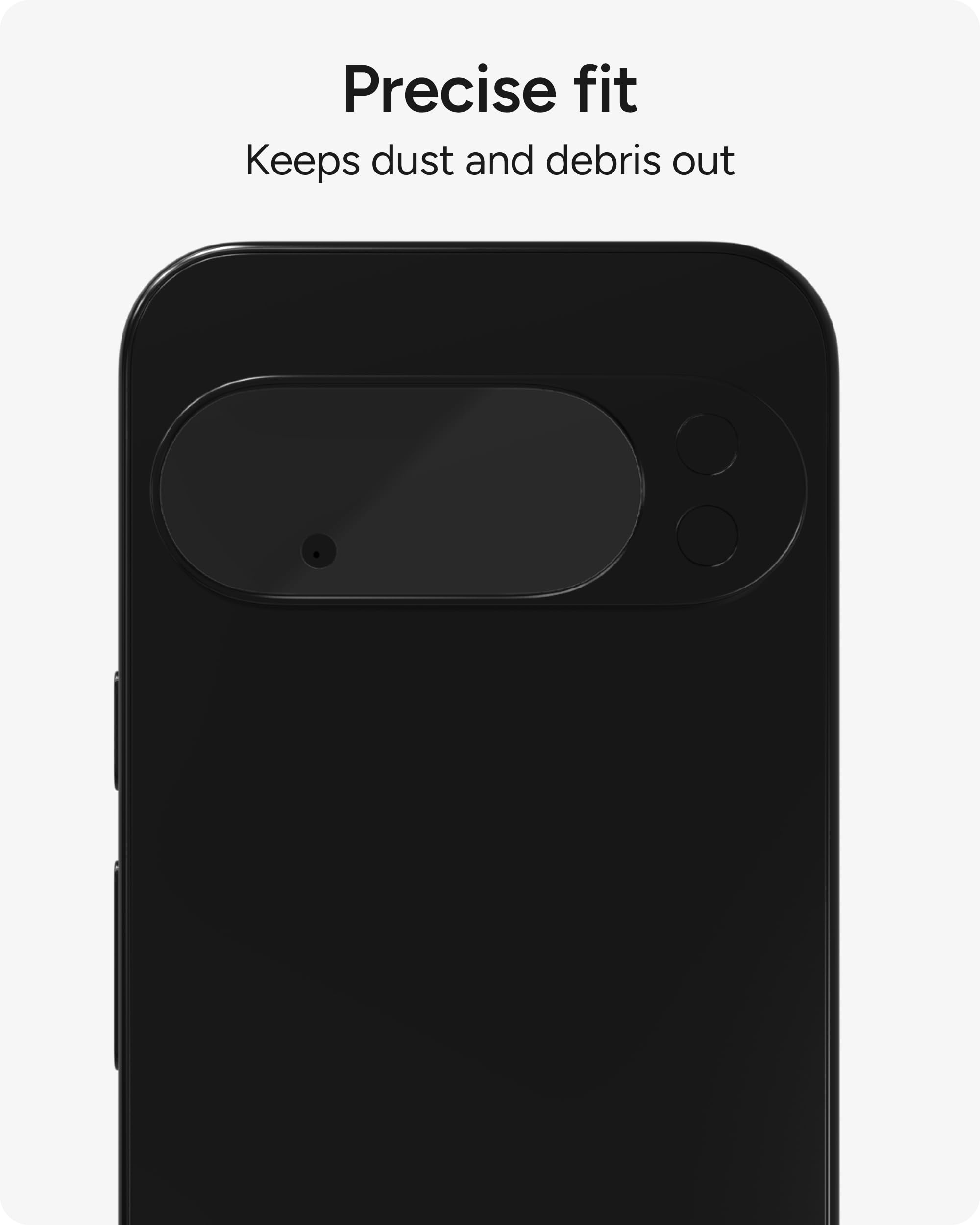 ZAGG Glass Elite - Protezione antiriflesso per obiettivo della fotocamera Google Pixel 10/10 Pro, tecnologia antiriflesso, antigraffio e resistente agli urti, senza sbavature, invisibile, materiali