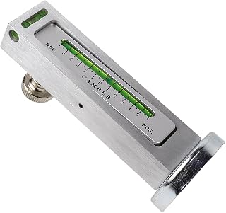 Adjustable Magnetic Gauge Tool, Car Camber Castor Strut Wheel Alignment Tool, Automotive Camber Gauge Tire Alignment Instrument, Universal Tire Repair Accessories for Car Truck (Gray)