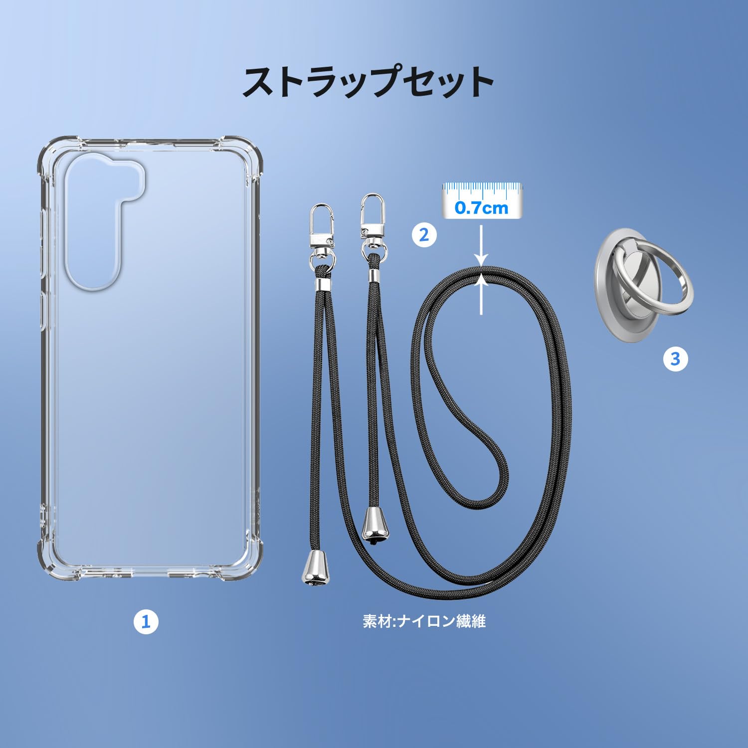 Amazon.co.jp: ZTE nubia S 5G A403ZT 用 ケース 肩掛け スマホケース