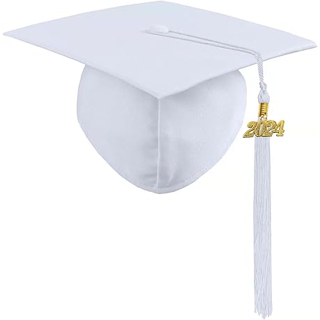 Grad 2024 Graduation Cap with Tassel
