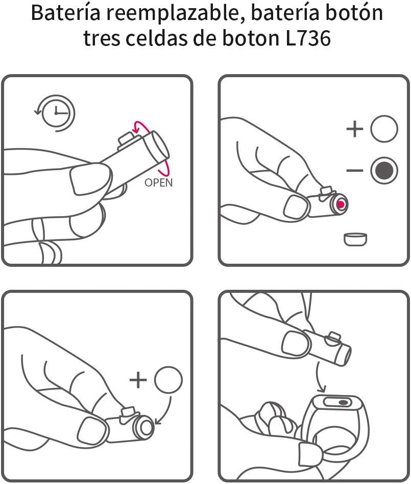 Anillo vibrador, anillo de silicona para la polla con 7 ...