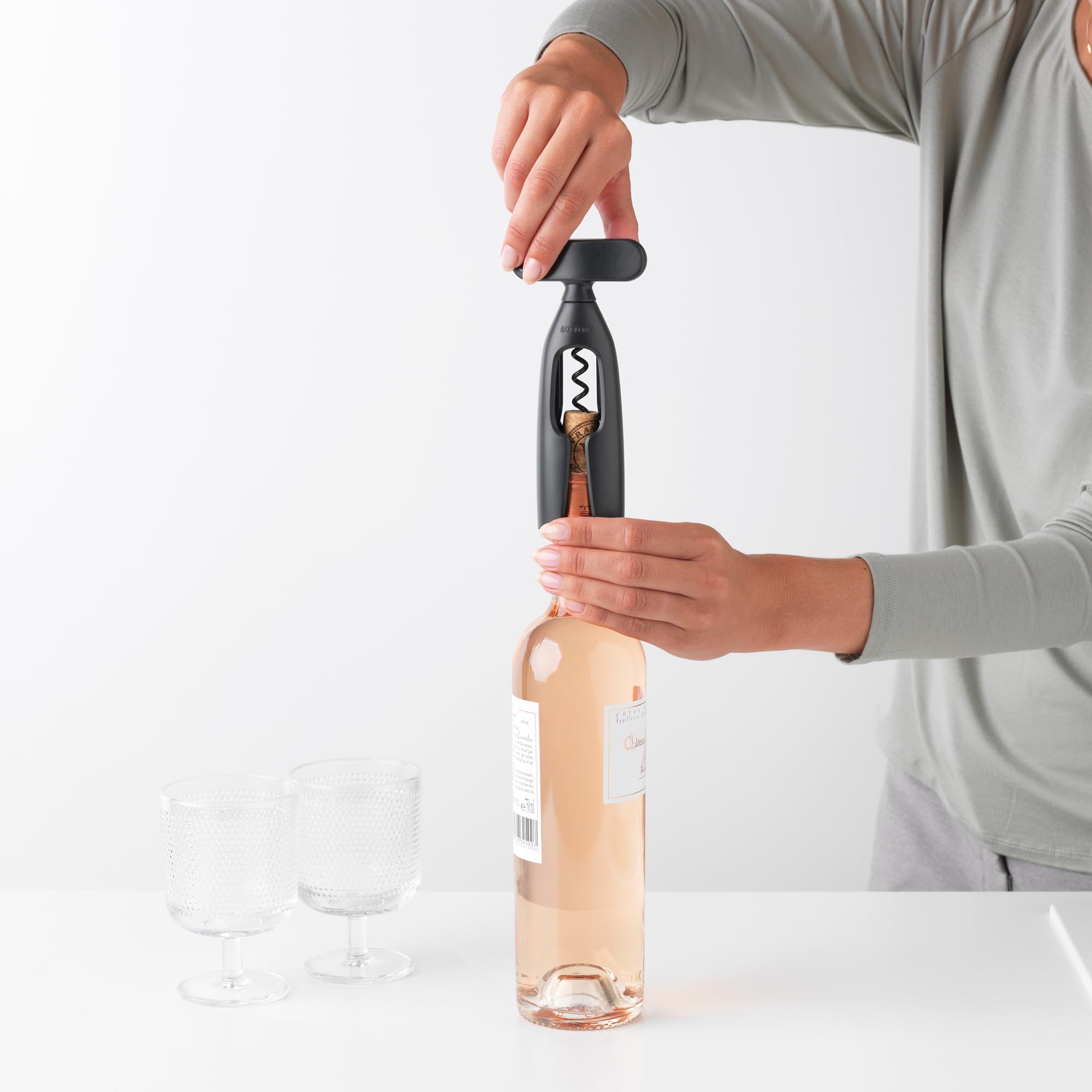 Brabantia Korkociąg, Tasty+ Ciemny Szary