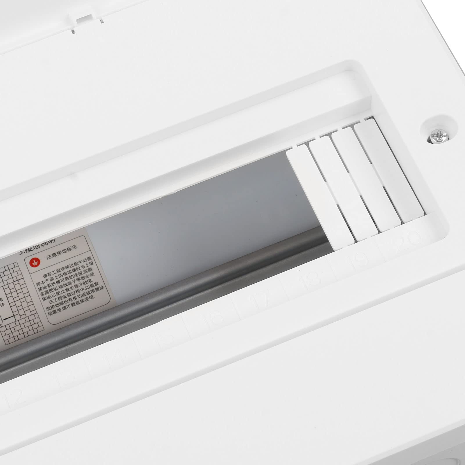 Scatola di Distribuzione a 20 Loop, Scatola di Distribuzione dell'Alimentazione in Lamiera di Acciaio Laminata a Freddo con Copertura in PC, di Giunzione Elettronica con Protezione