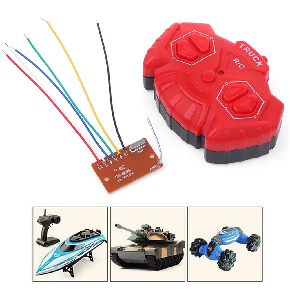 Module de Télécommande à Quatre Voies 2,4 G 4 Canaux RC Émetteur Récepteur Circuit Imprimé