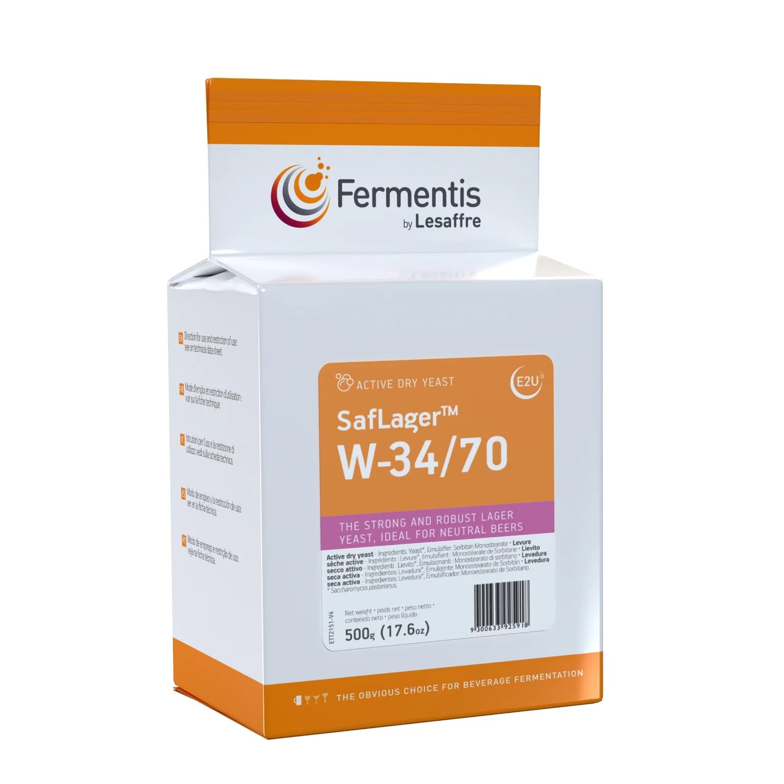 Fermentis SafLager W34/70 500g
