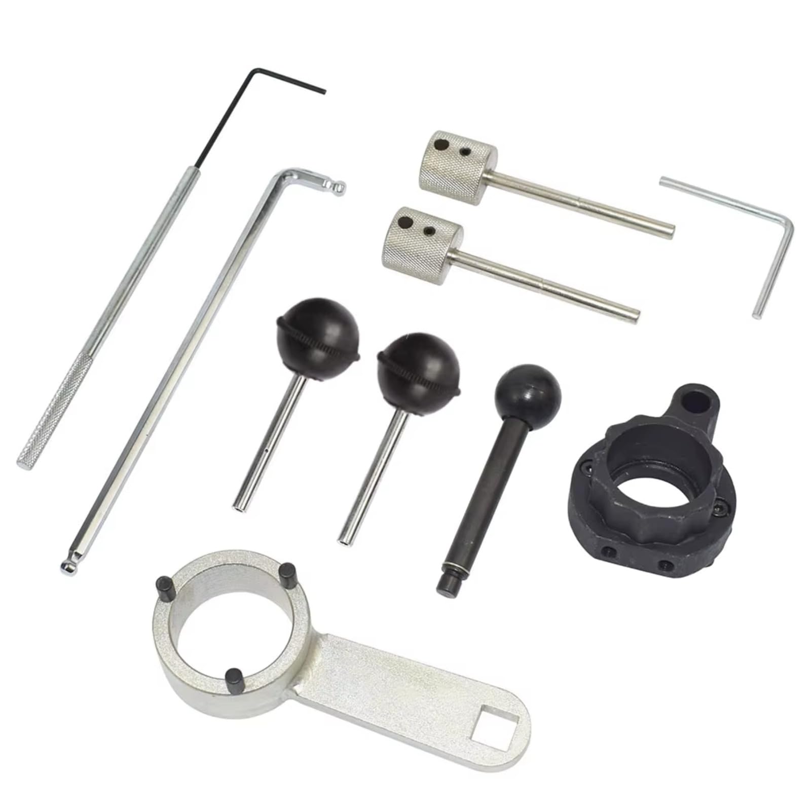 Compatible Avec Skoda 1.6 2.0 TDI Kit D'outils Calage Moteur Diesel À Rampe Commune Kit D'outils Réglage Verrouillage Des Arbres À Cames Calage Du Moteur T10060A Outils Calage Moteur