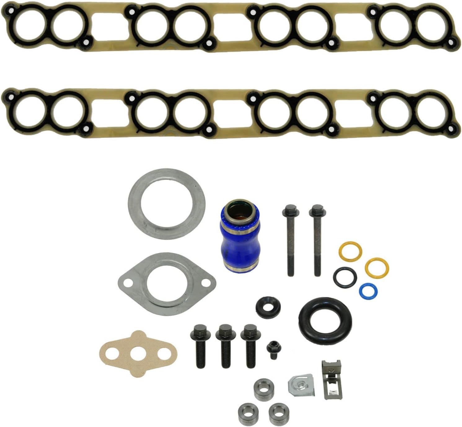 TRQ Cooler Gasket Set Compatible with Excursion E350 E450 F250 F350 F450 6.0L Diesel