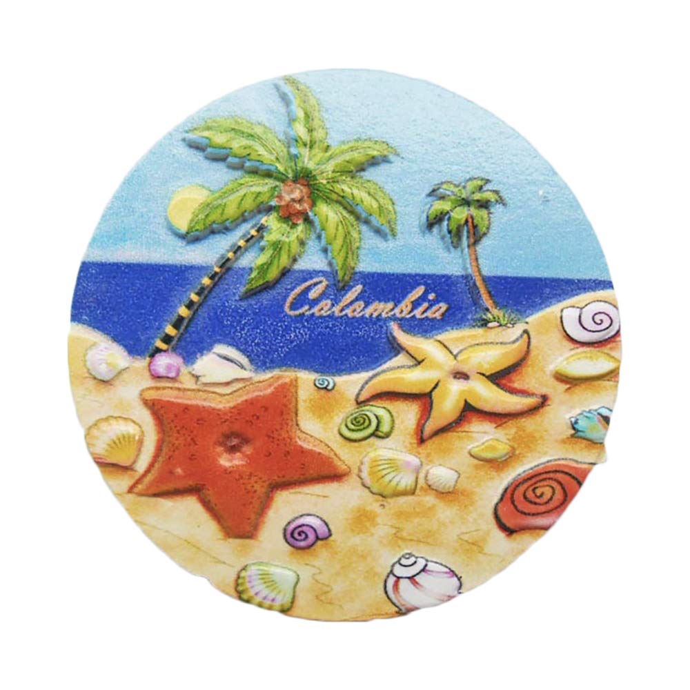 Wedaredai Calamita 3D Per Frigorifero - Siviglia, Spagna - Souvenir In Resina Ecologica 7x7 Cm - Decorazione Casa E Cucina