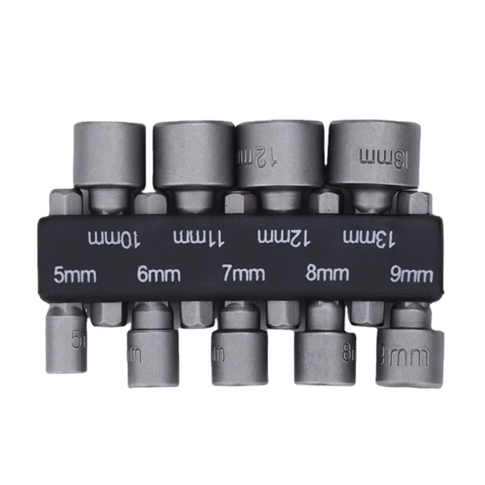 Zestawy śrubokrętów, 9 Sztuk/zestaw 5mm-13mm Gniazda Sześciokątne Dysze Rękawowe Zestaw Śrubokrętów Nasadowych Zestawy Bitów Wkrętaków Narzędzia
