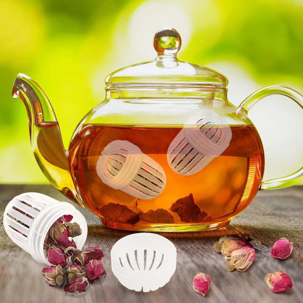3PCS Reusable Flower Tea Infusers for Wide Mouth Bottles, Fruit Infuser Insert, Compatible with Stanley,Hydro Flask, Iron Flask,Takeya, ThermoFlask and Similar
