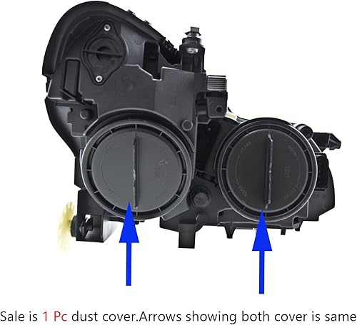 Miniatura 6 de Para Mercedes SL550 SL63 AMG SL65 AMG SL600 1305219121 Protector de carcasa de faro LED extendida cubierta de polvo HID bombilla enchufe faro