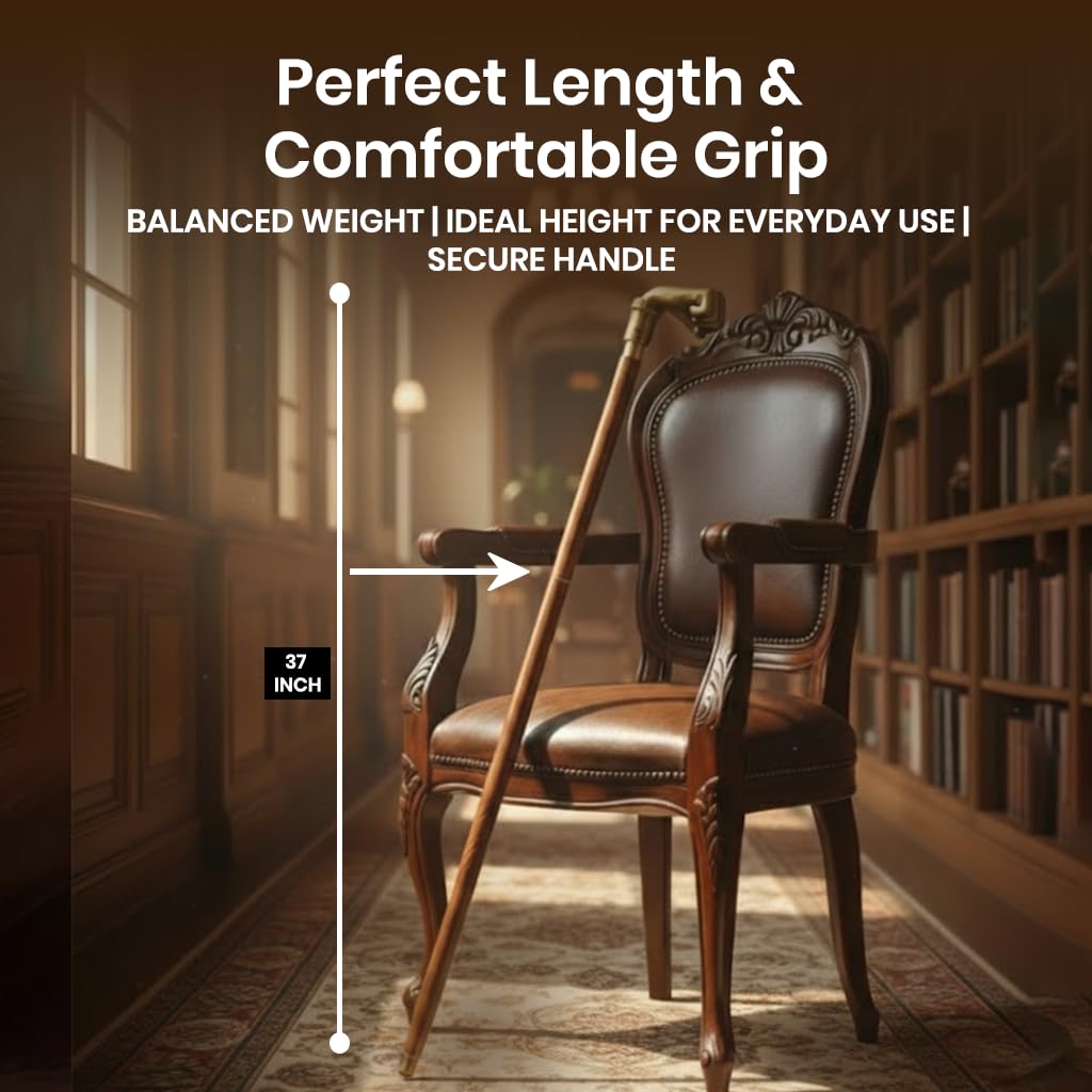 Amazon.co.jp: NauticalMart 真鍮製ウォーキング杖 - ユニークな