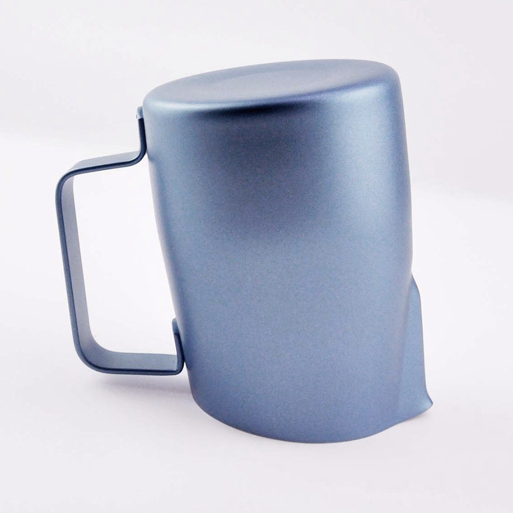 Dampf Und Milchkännchen Aus Edelstahl, Kaffeezubehör, 700ml Blau
