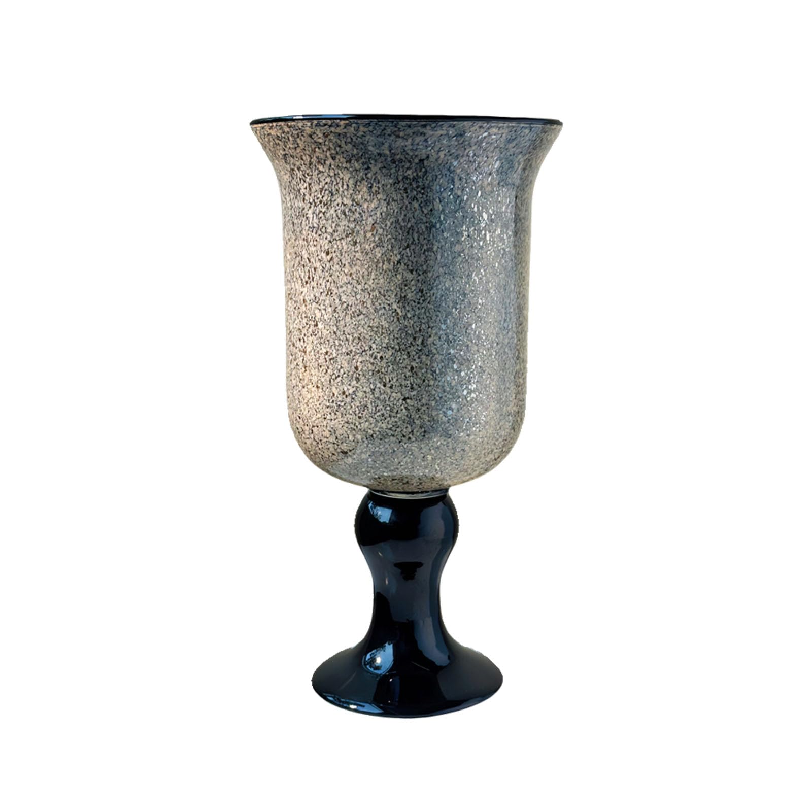 Nzzkoides A Handmade Glass Vase, Vintage Base Vase, For Countertop Centerpiece, Living Room, Bedroom, Home Decoration, Size 18 * 18 * 34Cm(Size:18 * 18 * 34Cm,Color:a)