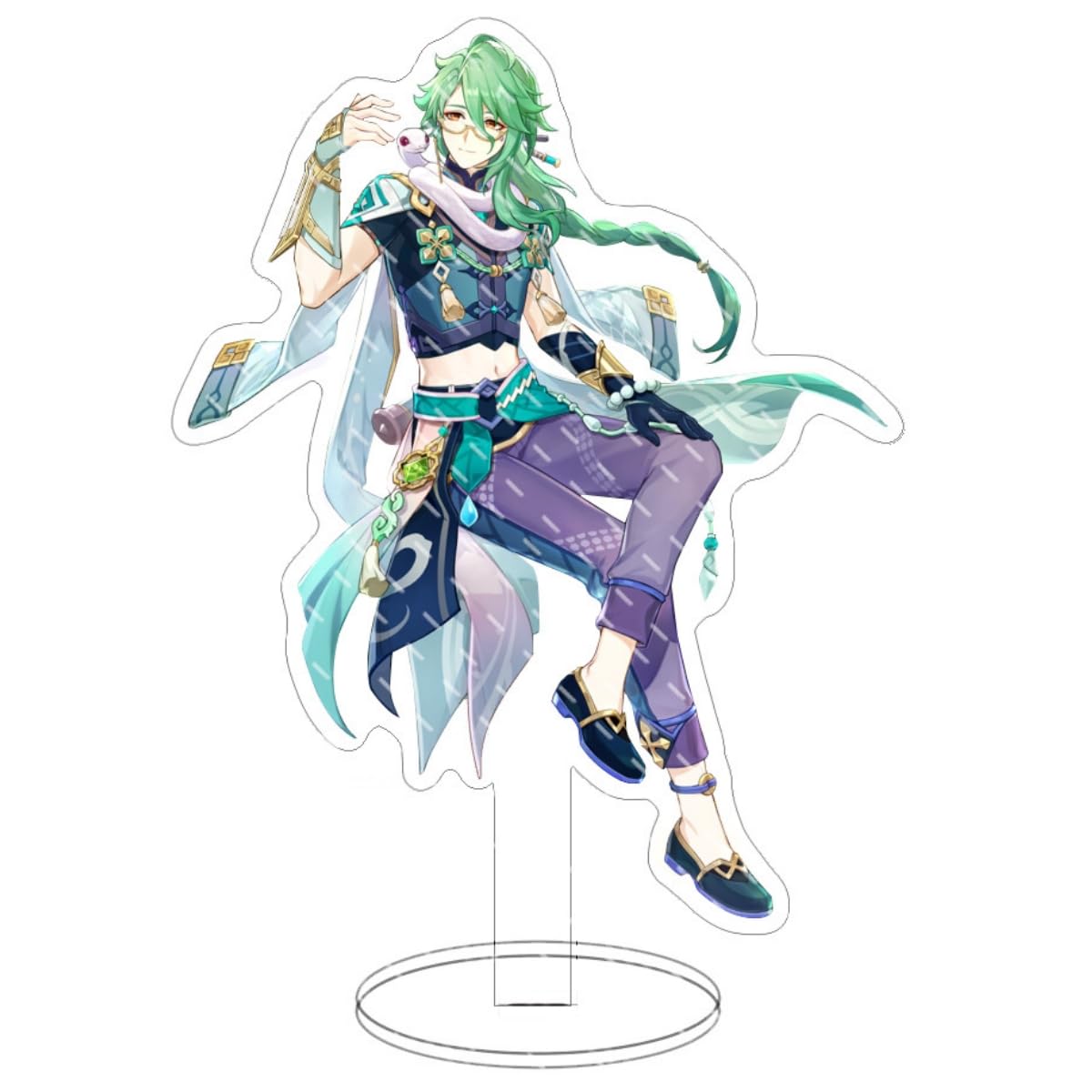 Sonsoke Game Acrylic Standing Game Figure Stand Acrylic Stand Model Collections Peripheral Table Cosplay Decoration (Bai zhu)