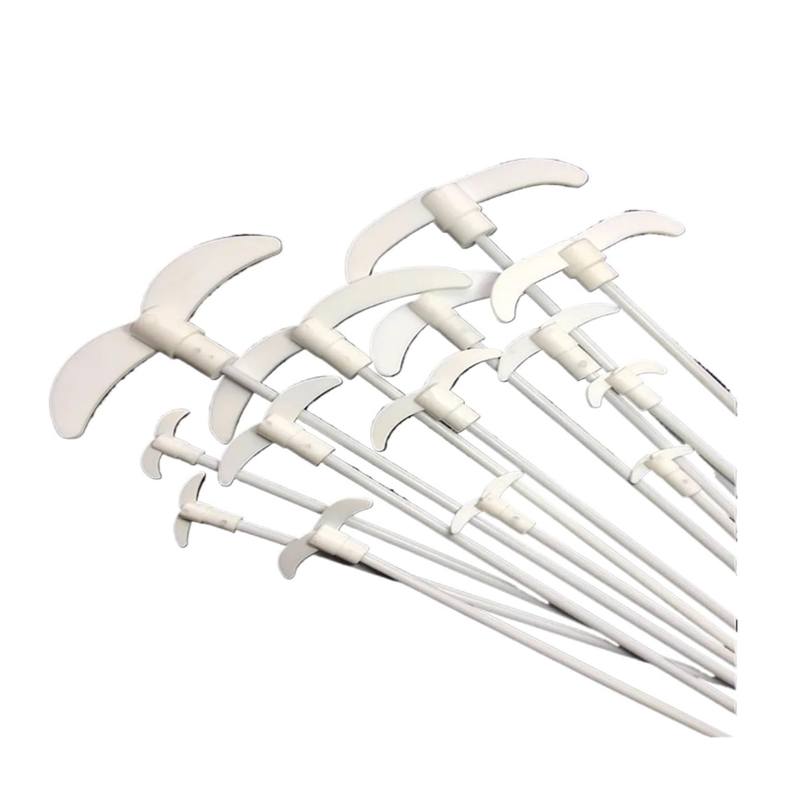 PTFE mieszadło wału mieszadłowego długość: 250 mm, 300, 400, 500, łopatka do mieszania PTFE, średnica wiosła: 40, 55, 65, 85, 100, 118, mieszadło, ostrze mieszadło, średnica pręta: 7(L 500 mm średnica