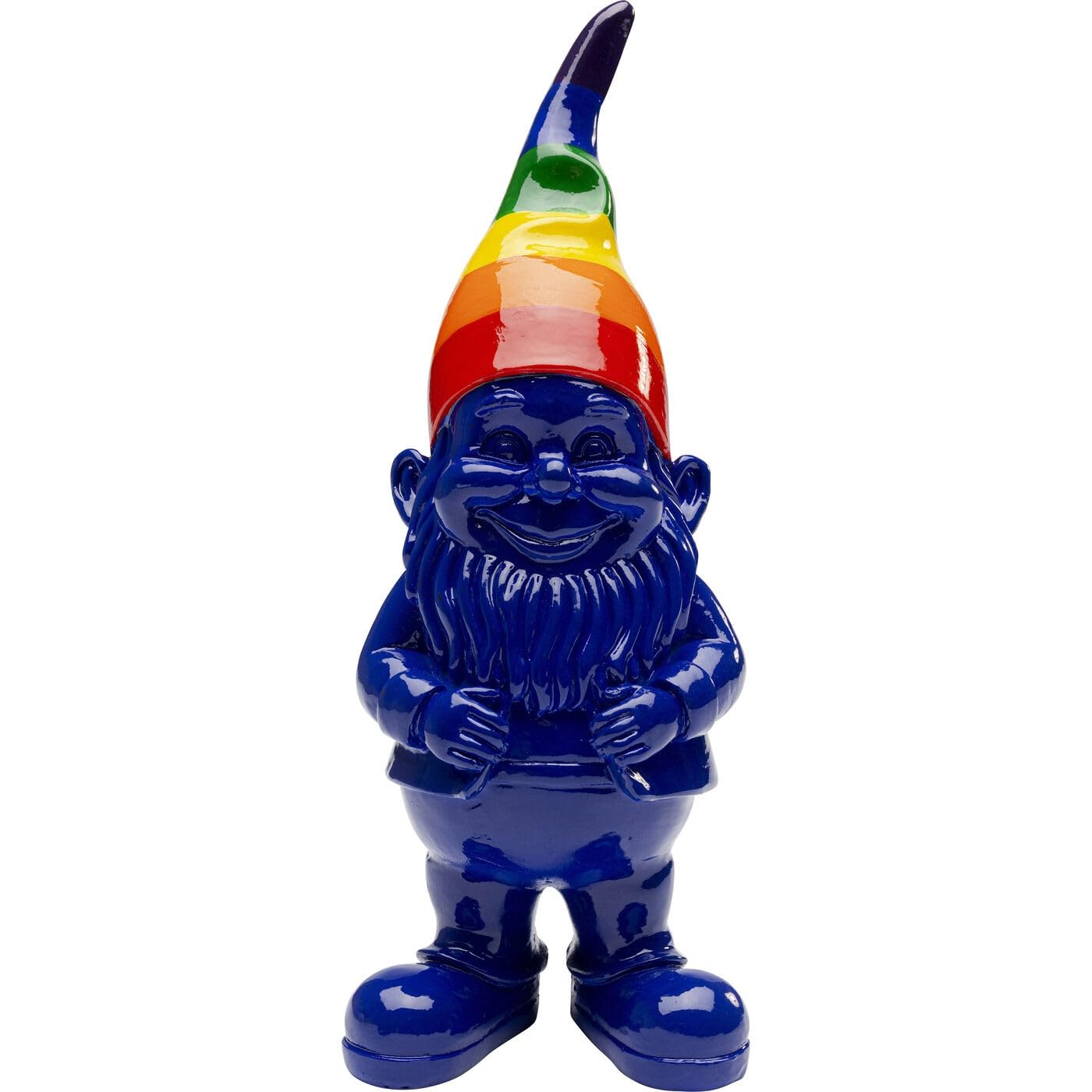 Kare Blue Design Decorative Figurine Gnome Rainbow, 21X8x8 Cm, Decorative Sculpture, Lacquered, Statement Piece, Modern, Timeless, Glamour, Minimalist, Industrial, Retro, Art Deco, Living Room