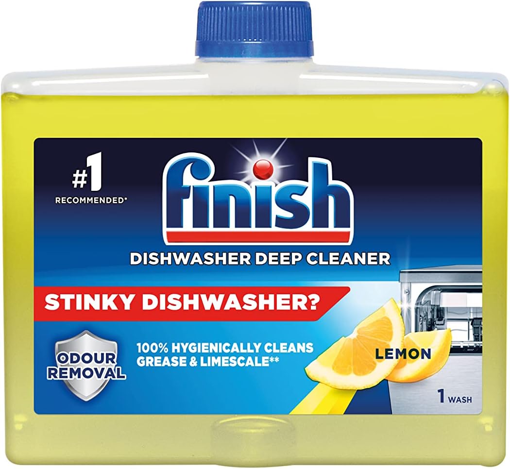 Finish Diskmaskinsrengöring Citron 250ml