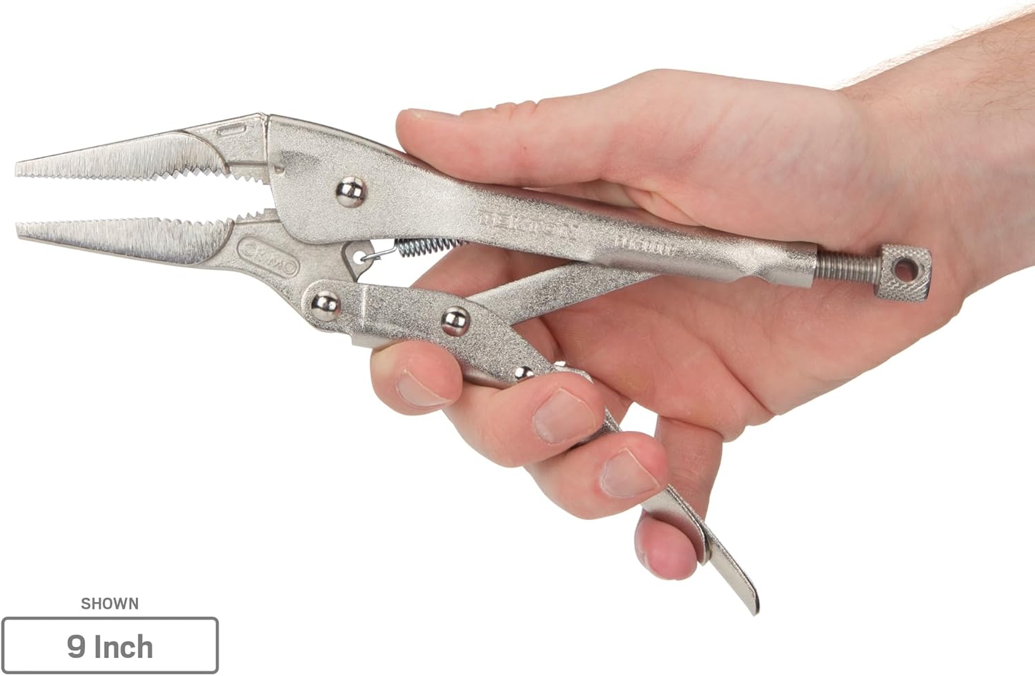 TEKTON Locking Pliers Set, 2-Piece (Curved Jaw, Long Nose) | PLK99901