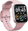 jugeman womens smartwatch fitness watch 1.69 inch hd color display 25 sports modes fitness tracker watch heart rate monitor sleep monitor ip68 waterproof sports watch womens pedometer stopwatch