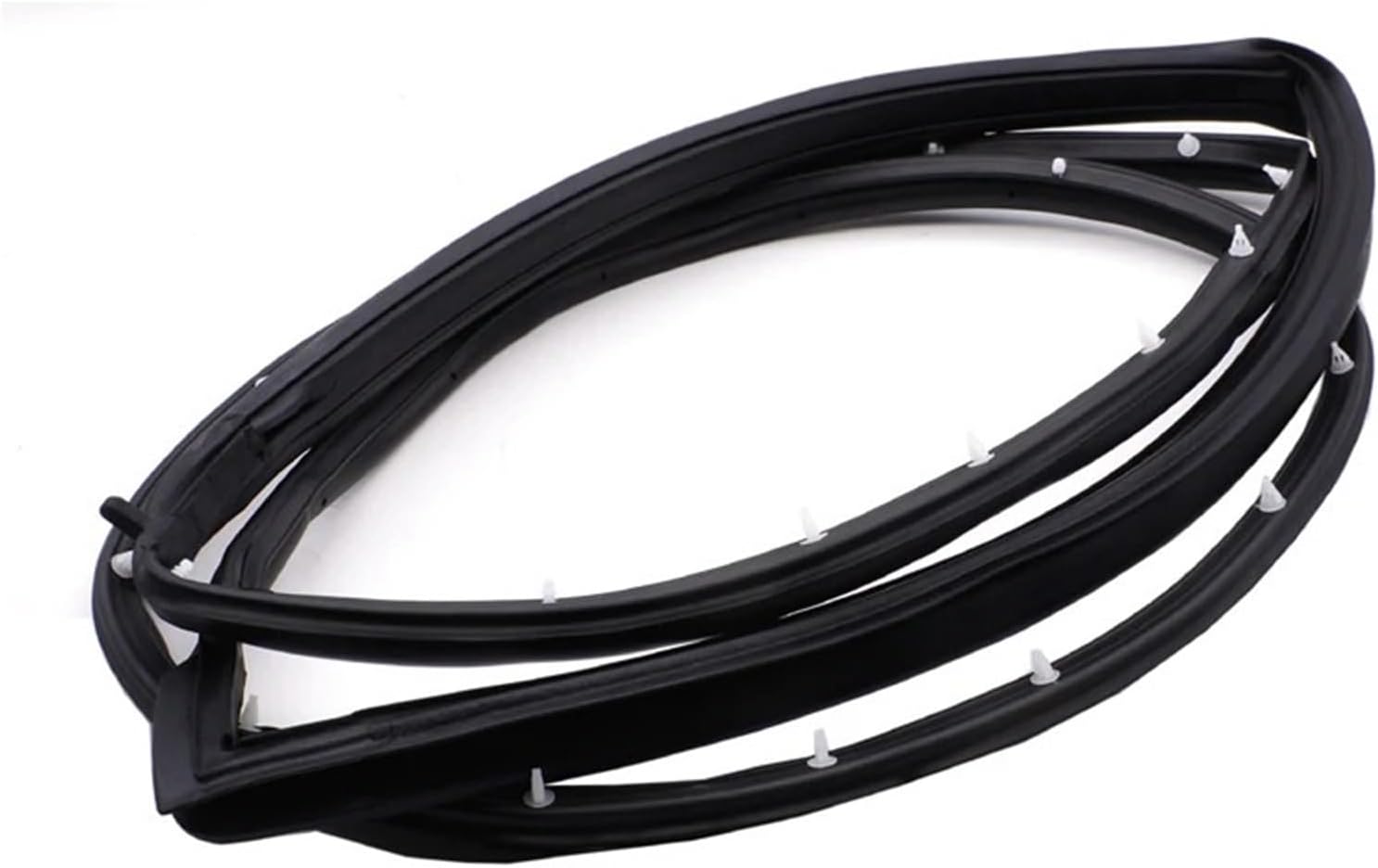 Car Front Rear Left Right Door Trunk Door Doorpost Rubber Seal Strip(Rear Left)