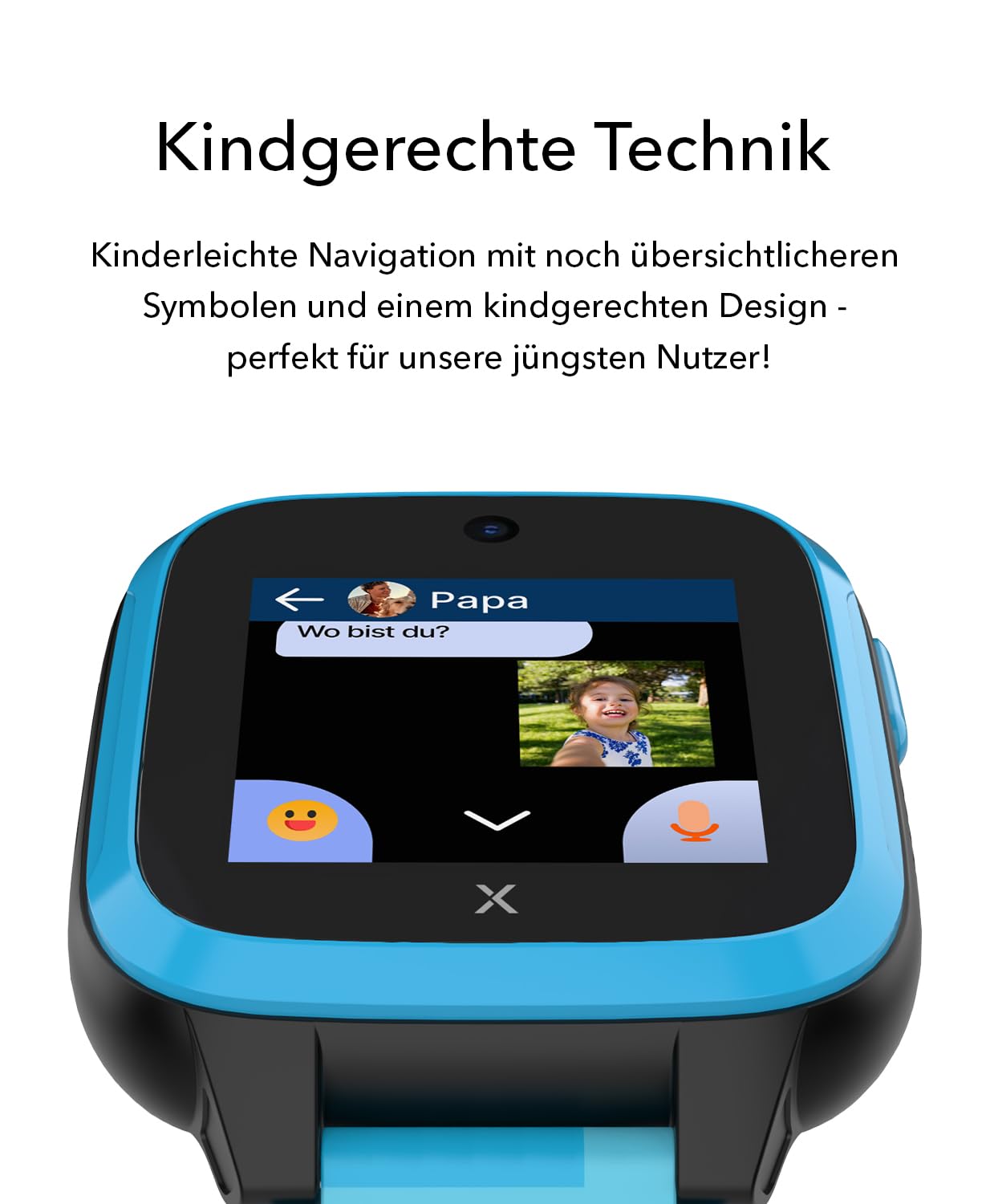 XPLORA XGO 3 wasserdichte Telefon Uhr für Kinder Ansicht 3