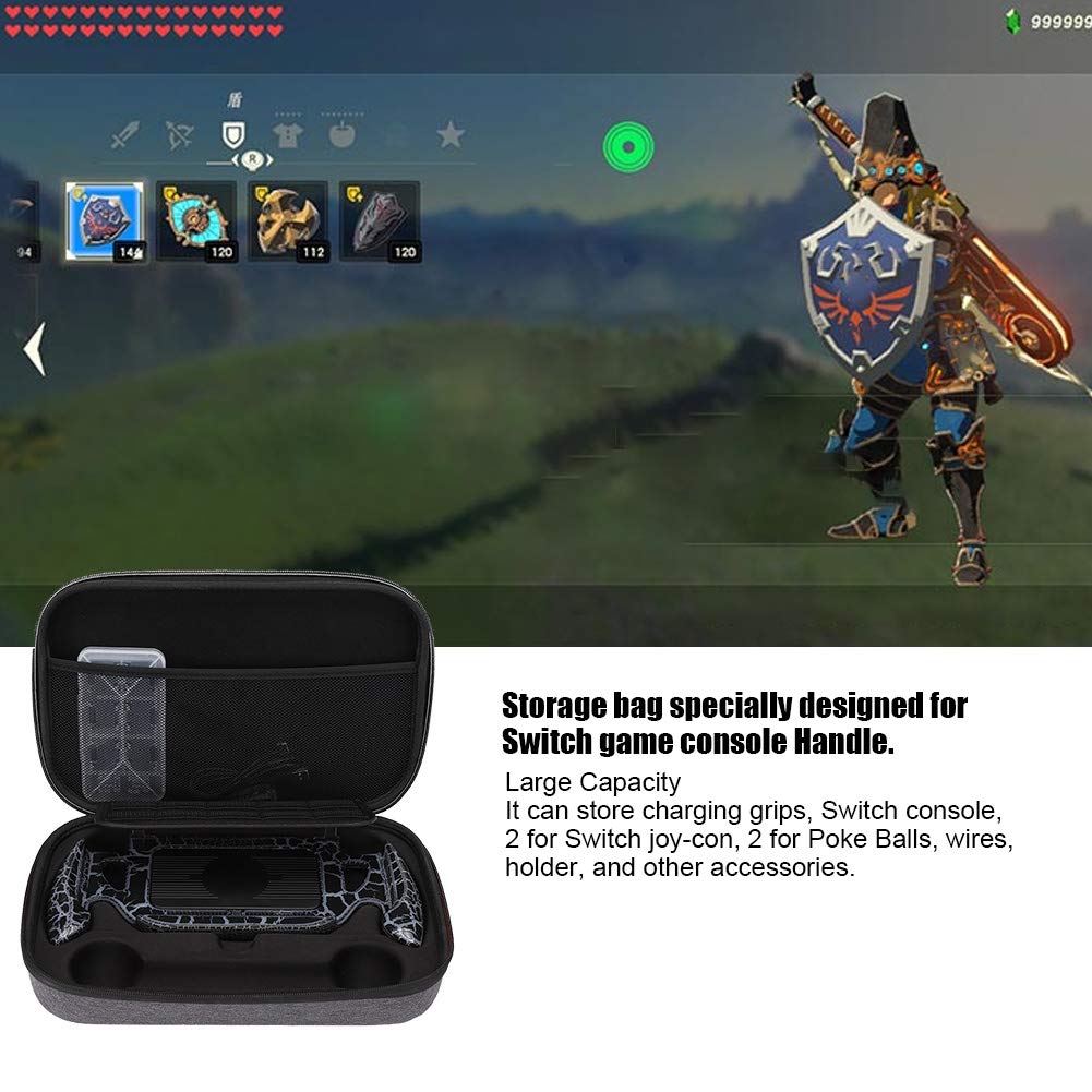 Custodia in Materiale ABS, Accessori per Console di Gioco, Supporto Trasparente per Chiave Maniglia Console di Gioco