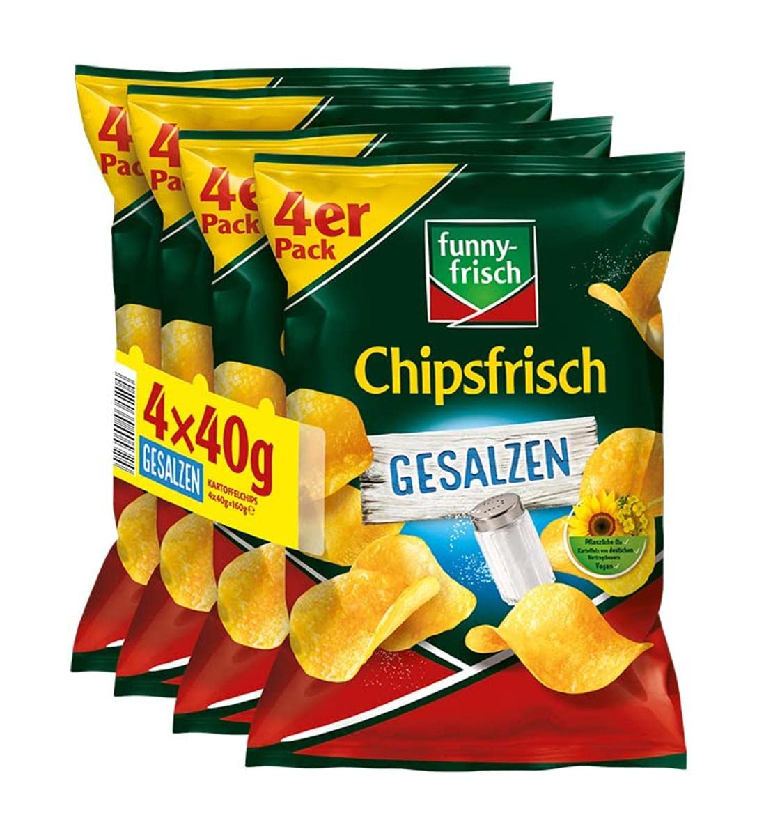 ff Chipsfrisch gesalzen 4x40g Multipack