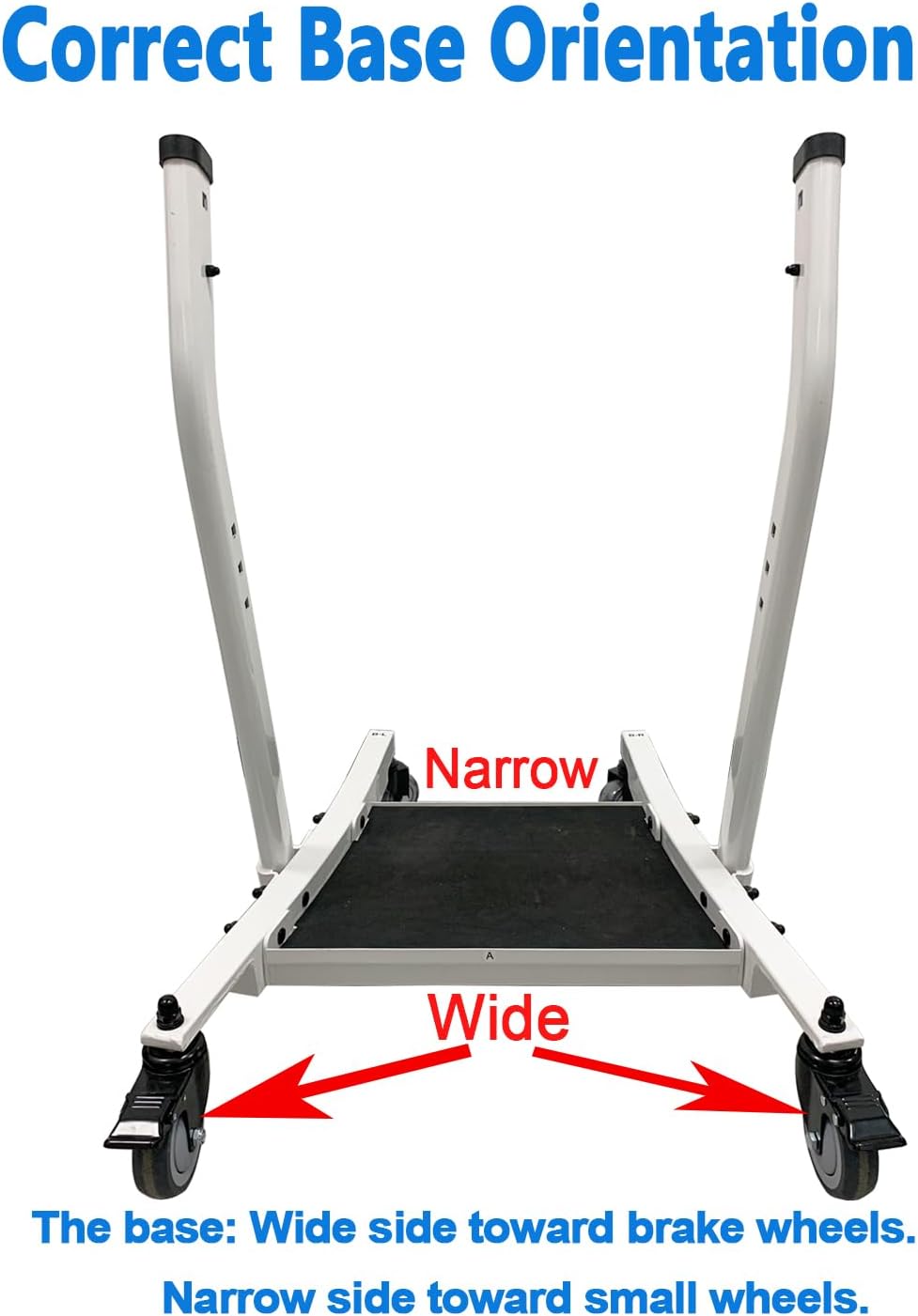 Sit to Stand Lift, Stand Assist Lift for Elderly, Patient Transfer Assist Devices with Belt for Home Care Use, 400 lbs Capacity