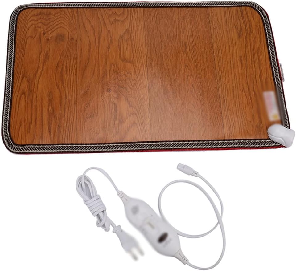 Heating Foot Mat Warmer Electric Pads Feet Leg Carpet Thermostat Warming Tools for Home Office