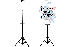 Poster Board Stand: Floor Sign Holder & Display Tripod for Optimal Visibility