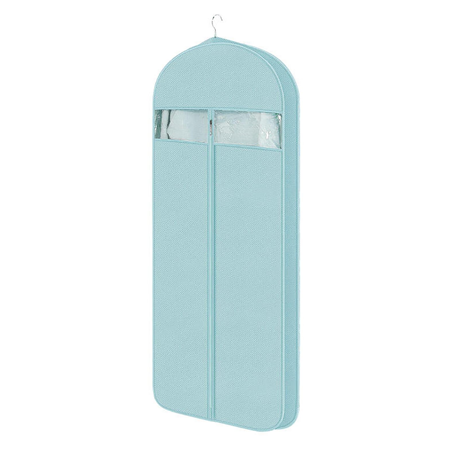 Garment bag, Clothes for Closet, Breathable Suit Storage Bags Hanging(Blue,Large)