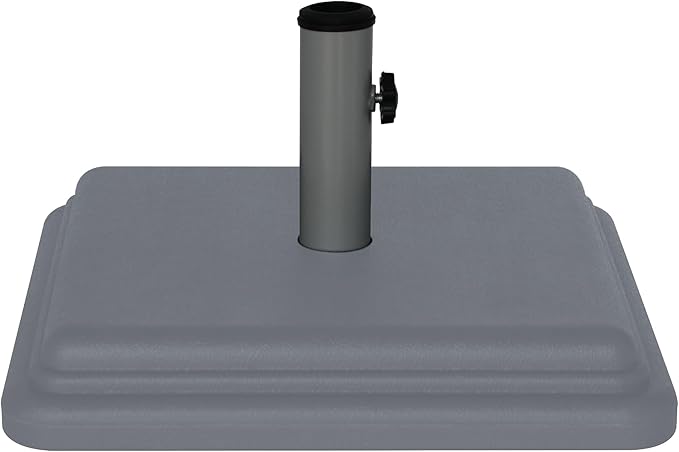 "US Weight 40 Pound Umbrella Base - Weighted Umbrella base For Use With Patio Table – Heavy Duty Base- Made in the USA "