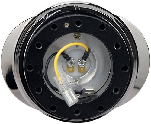 Miniatura 3 de NRG Innovations SRK-220BKC Gen 2.2 - Adaptador de liberación rápida para volante con pernos y llave Allen, patrón de pernos 6 X 70mm  6 X 74mm,