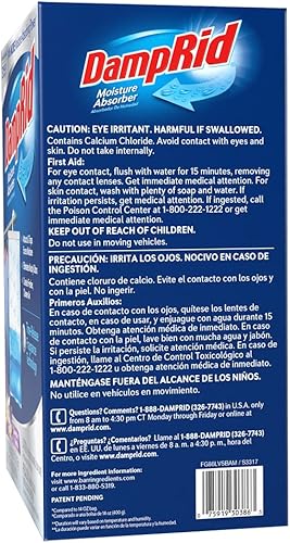 Miniatura 6 de DampRid Absorbedor de humedad recargable (paquete de 6) y absorbente de humedad colgante de vainilla lavanda DampRid (paquete de 3)  Productos