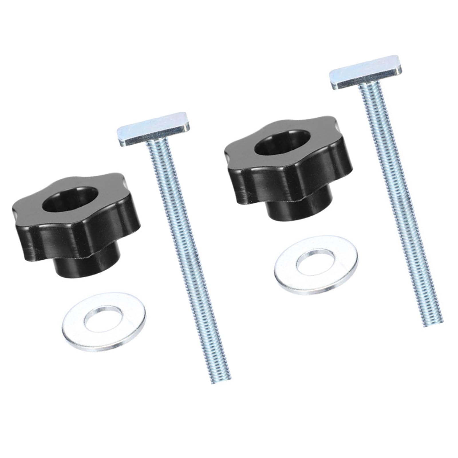 Premium 8mm T-slot fasteners and adjustable star knob with 8mm star screws for reliability Woodworking Connection Woodworking Follow Accessories for Workshops