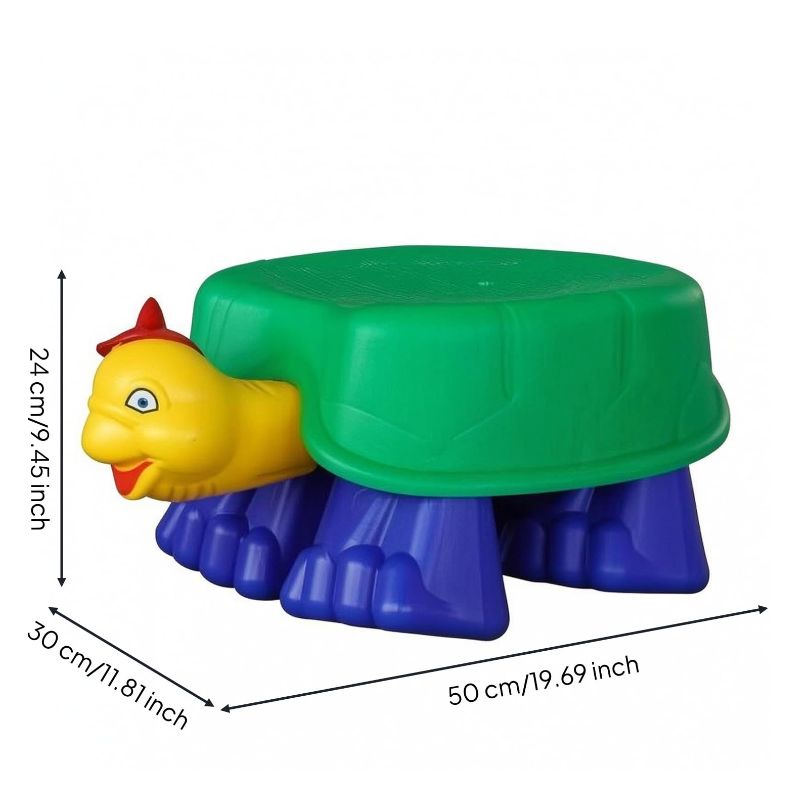 Therapiekreisel in Schildkrötenform | Koordinationsfördernd, Balancierkreisel für, sensorisch, Gleichgewichtstrainer, Turnraum, Vorschul