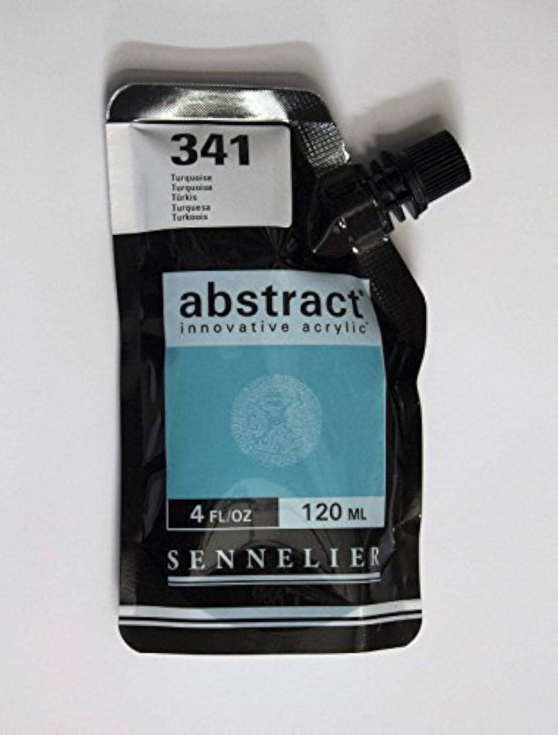 Sennelier Abstract Innovative Acrylic Artist Paint Pouch 120ml (341 Turquoise)