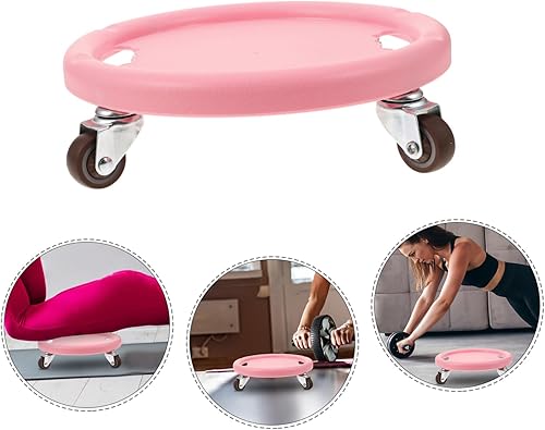 Miniatura 9 de Kisangel Ruedas de placa de ejercicio Abdominal Fitness Equipo de ajuste Abdominal Rueda Abdominal Rodillo Ab para 1 unids