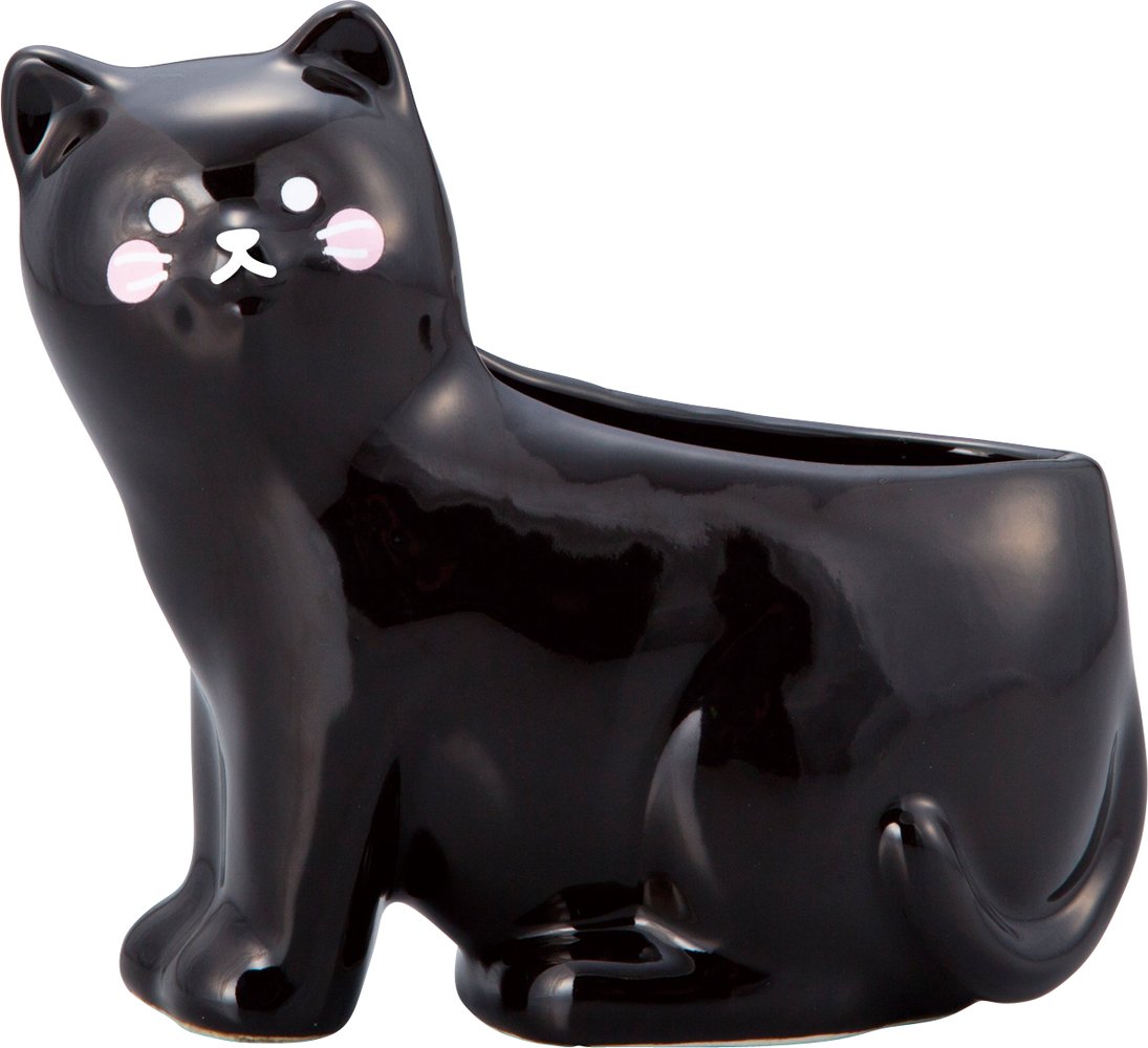 Amazon｜サンアート かわいい食器 「 猫 のキッチン用品 」 黒ねこ