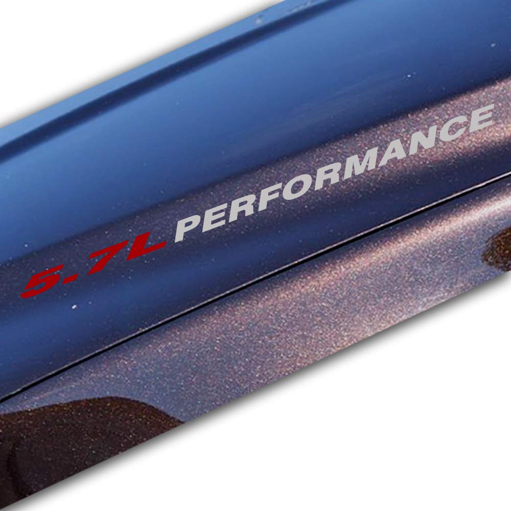 Set 5.7L Performance Decal Sticker Compatible with Chevrolet or Similar Models