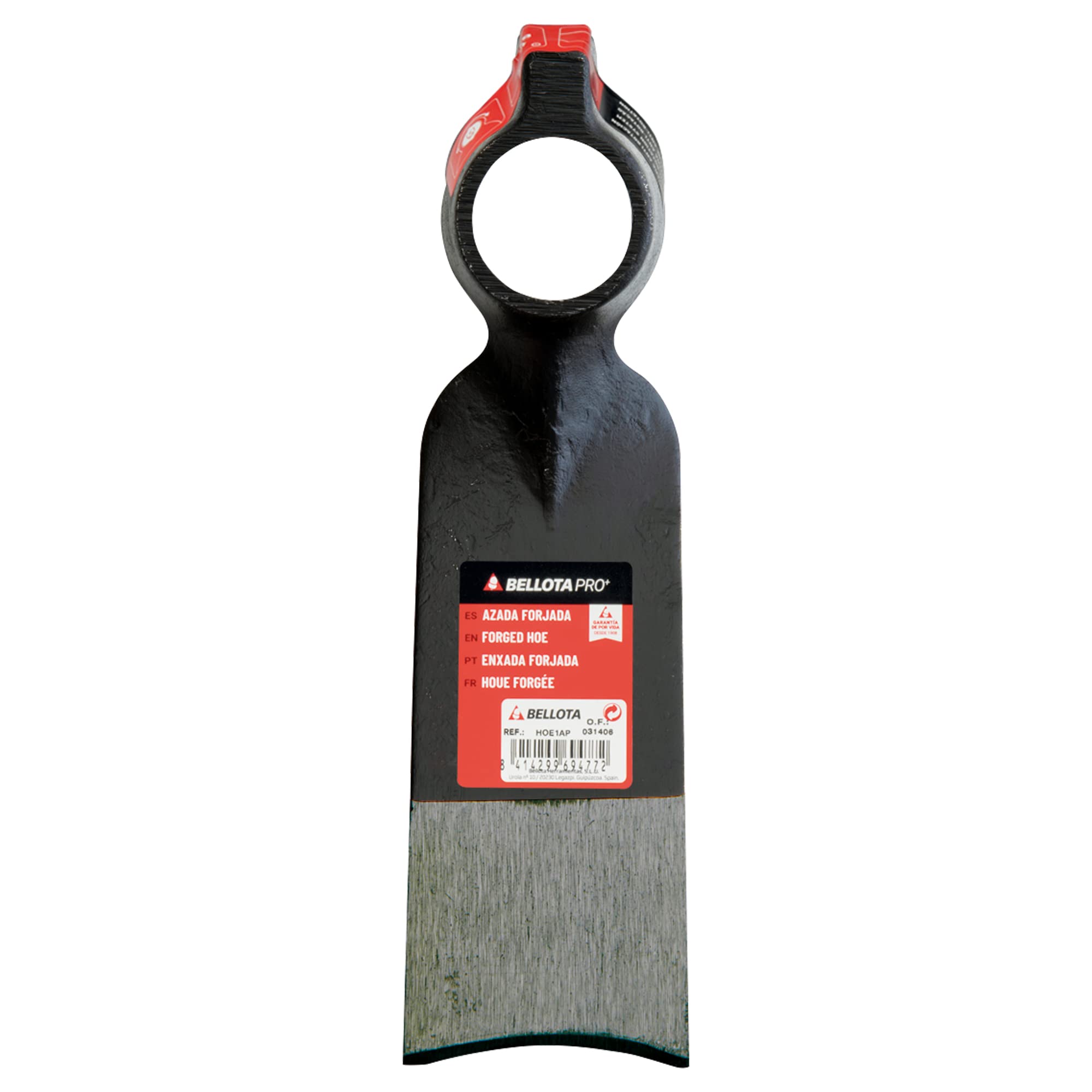Bellota HOE7AP- Azada de Modelo pequeño para labores de Detalle, con Sistema antigiro.