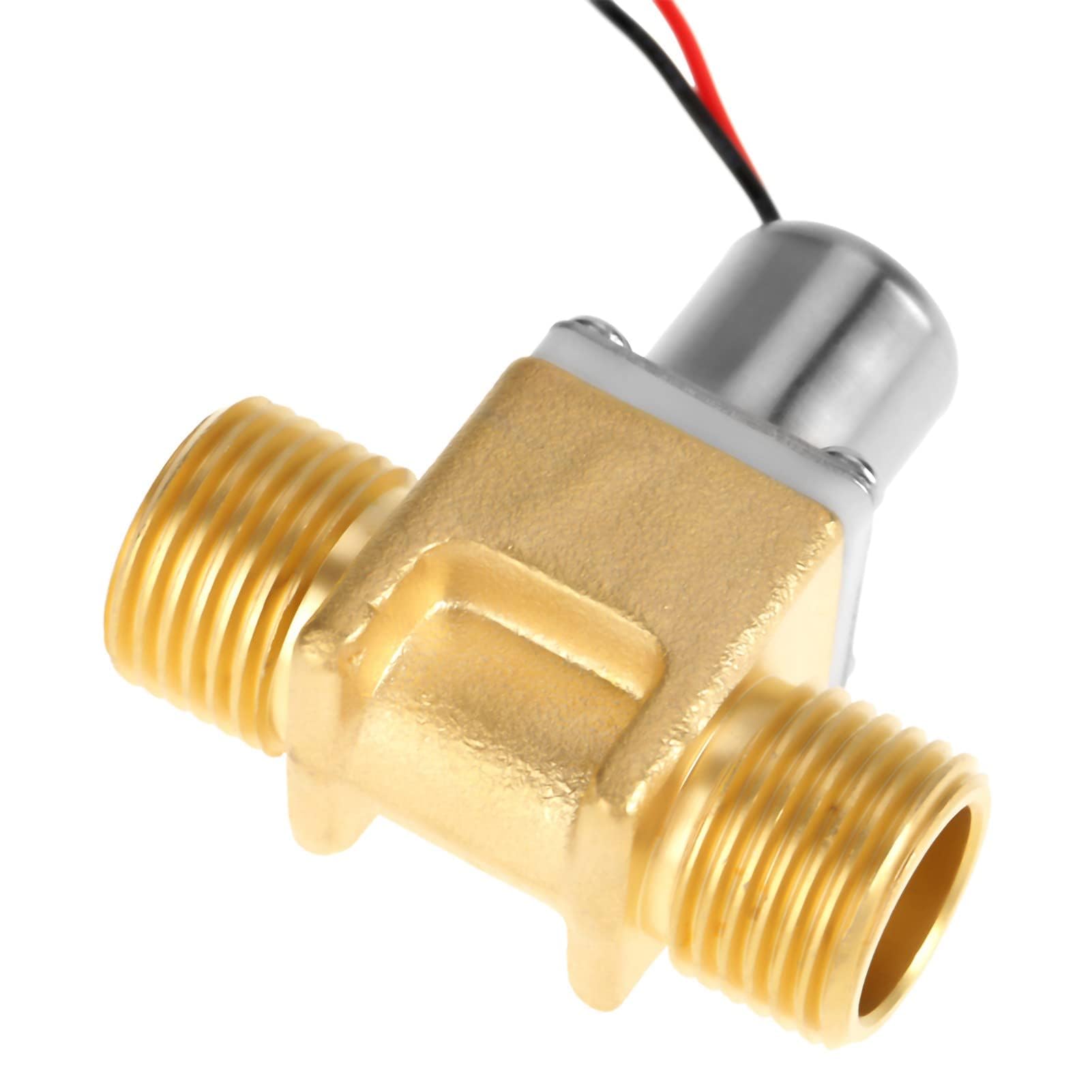 Impulsowy Zawór Elektromagnetyczny Przepływu Wody Zawór Elektromagnetyczny z Mosiądzu 4,5 V
