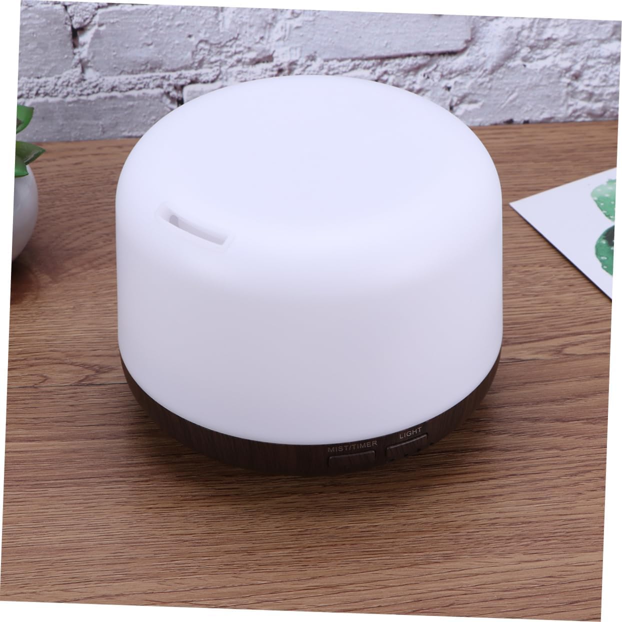 Do użytku domowego 300ml dyfuzor zapachowy powietrza dyfuzor olejków eterycznych LED Aroma dyfuzor zapachowy nawilżacz drewniana lampa do aromaterapii