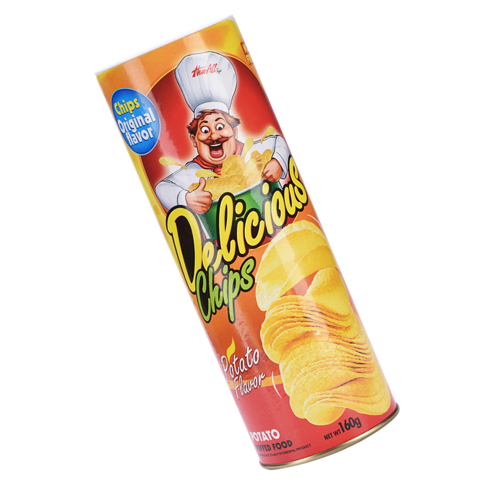 Sponsored Ad – Novelty Potato Chip Can Funny Pranks Joke Jump Out Spring Snake Trick Toy